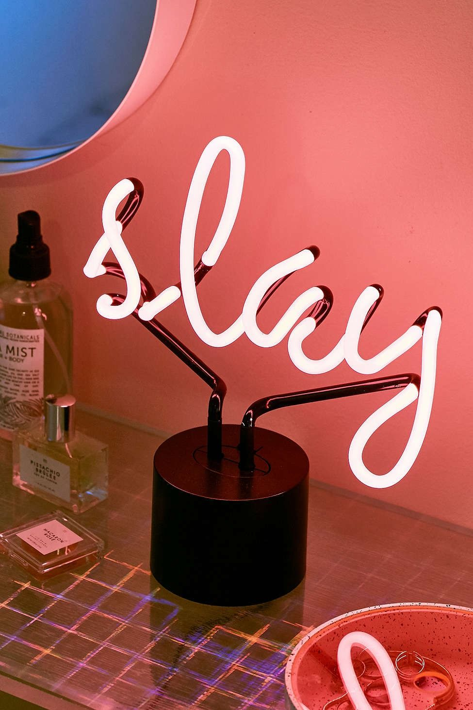 Slay Neon Sign Table Lamp Urban Uutfitters Neon And Urban for proportions 975 X 1463