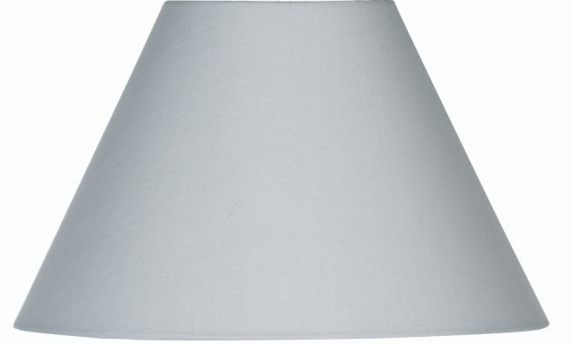 Soft Grey Cotton Coolie Lamp Shade 8 Inch S501 8sg Oaks Lighting with sizing 1000 X 1000