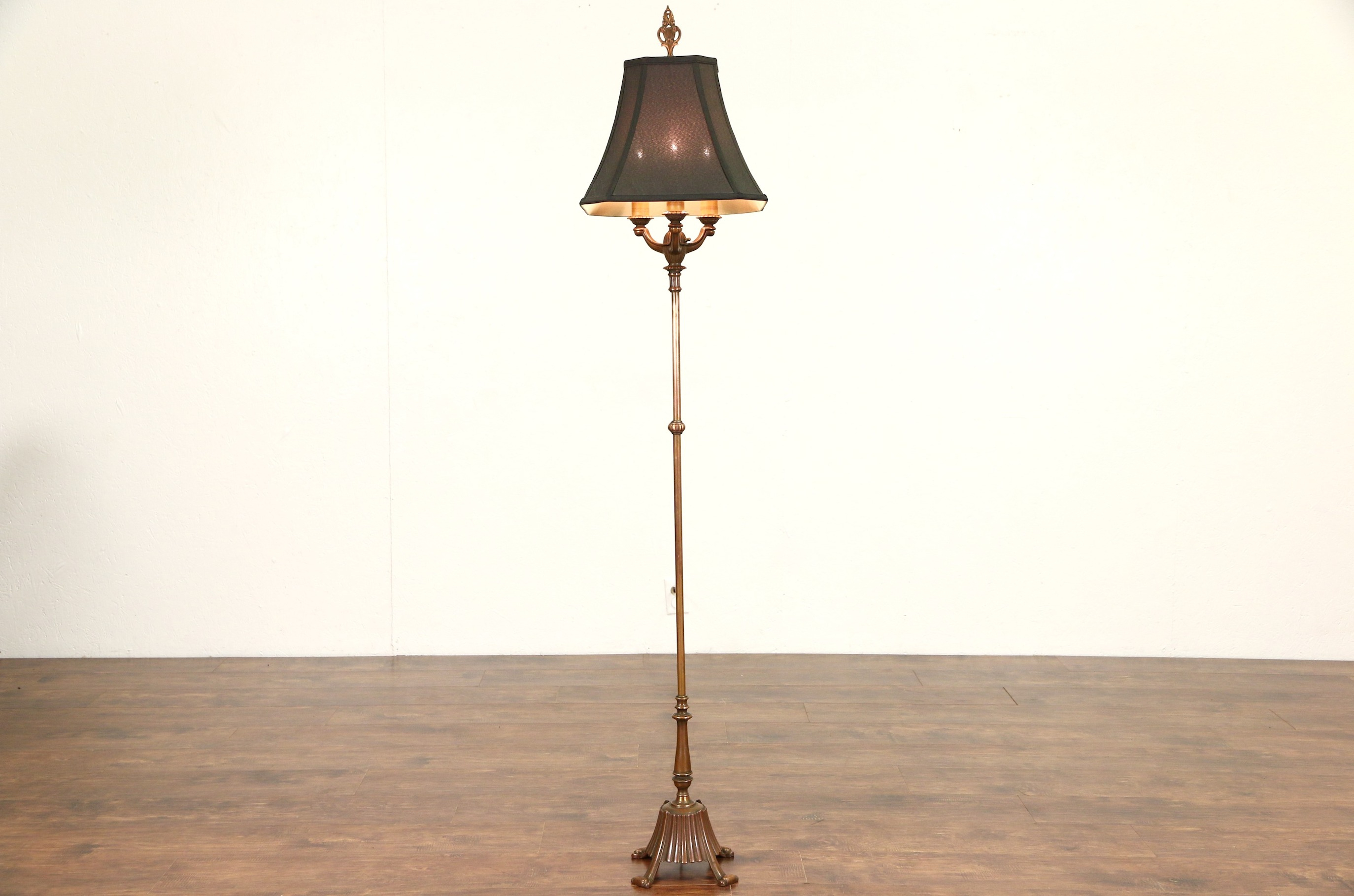 Sold Rembrandt 1920s Antique Burnished Copper Floor Lamp New intended for dimensions 2748 X 1819