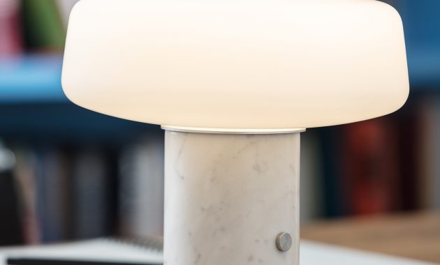 Solid Light Small Carrara Marble Table Lamp Lampefeber with regard to sizing 1500 X 1500