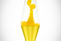 Spongebob Lava Lamp With Yellow Lava Clear Liquid And Yellow Base pertaining to measurements 950 X 1200