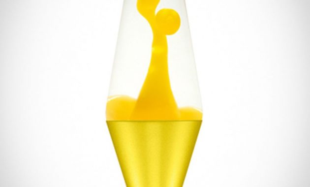 Spongebob Lava Lamp With Yellow Lava Clear Liquid And Yellow Base pertaining to measurements 950 X 1200