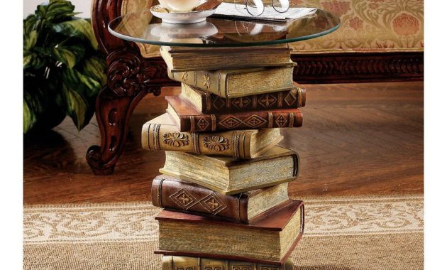 Stacked Book End Table The New Way Home Decor Tips To Redesign in measurements 1000 X 1000