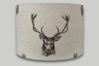 Stag Head Drum Lampshade The Lampshade Barn in size 1400 X 1119