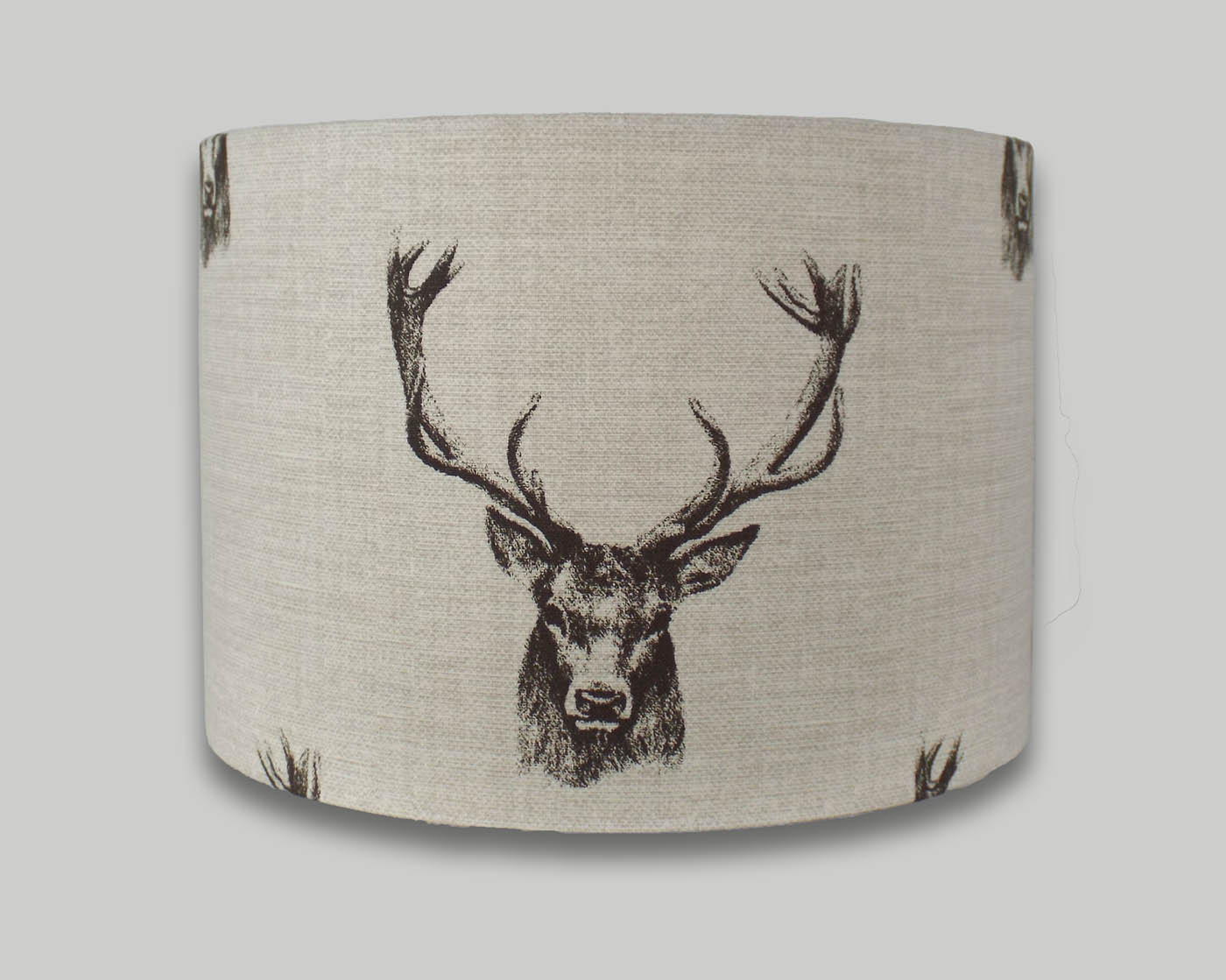 Stag Head Drum Lampshade The Lampshade Barn in size 1400 X 1119