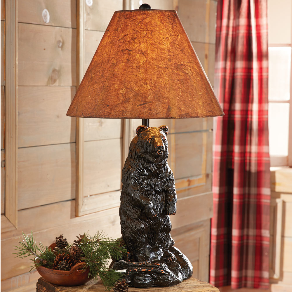 Standing Bear Table Lamp for sizing 1000 X 1000