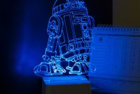 Star Wars Lamp 3d Visual Led Night Lights For Kids Robot R2 D2 Touch pertaining to dimensions 1000 X 1000