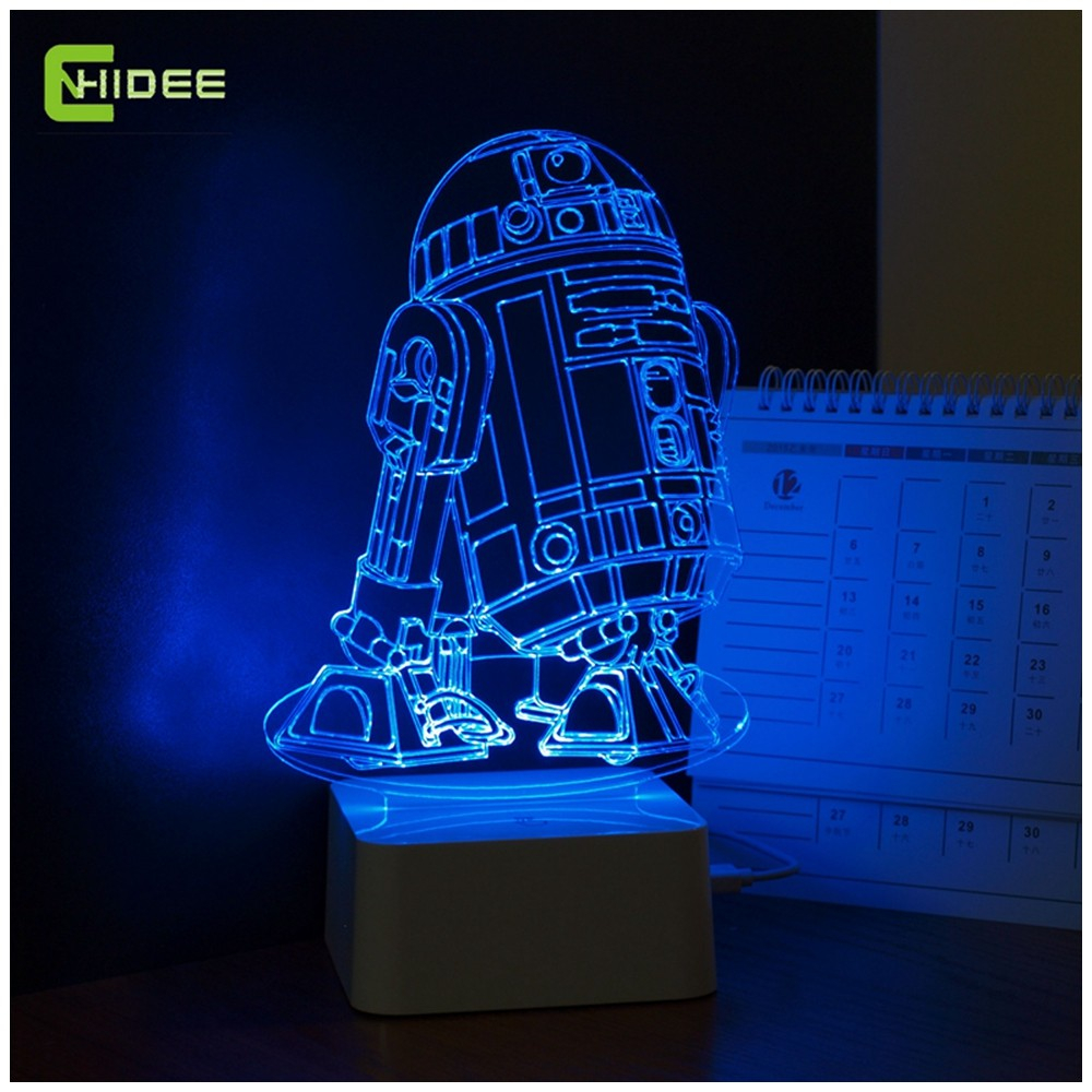 Starwars Lampe 262294 Star Wars Lamp 3d Visual Led Night Lights For regarding size 1000 X 1000