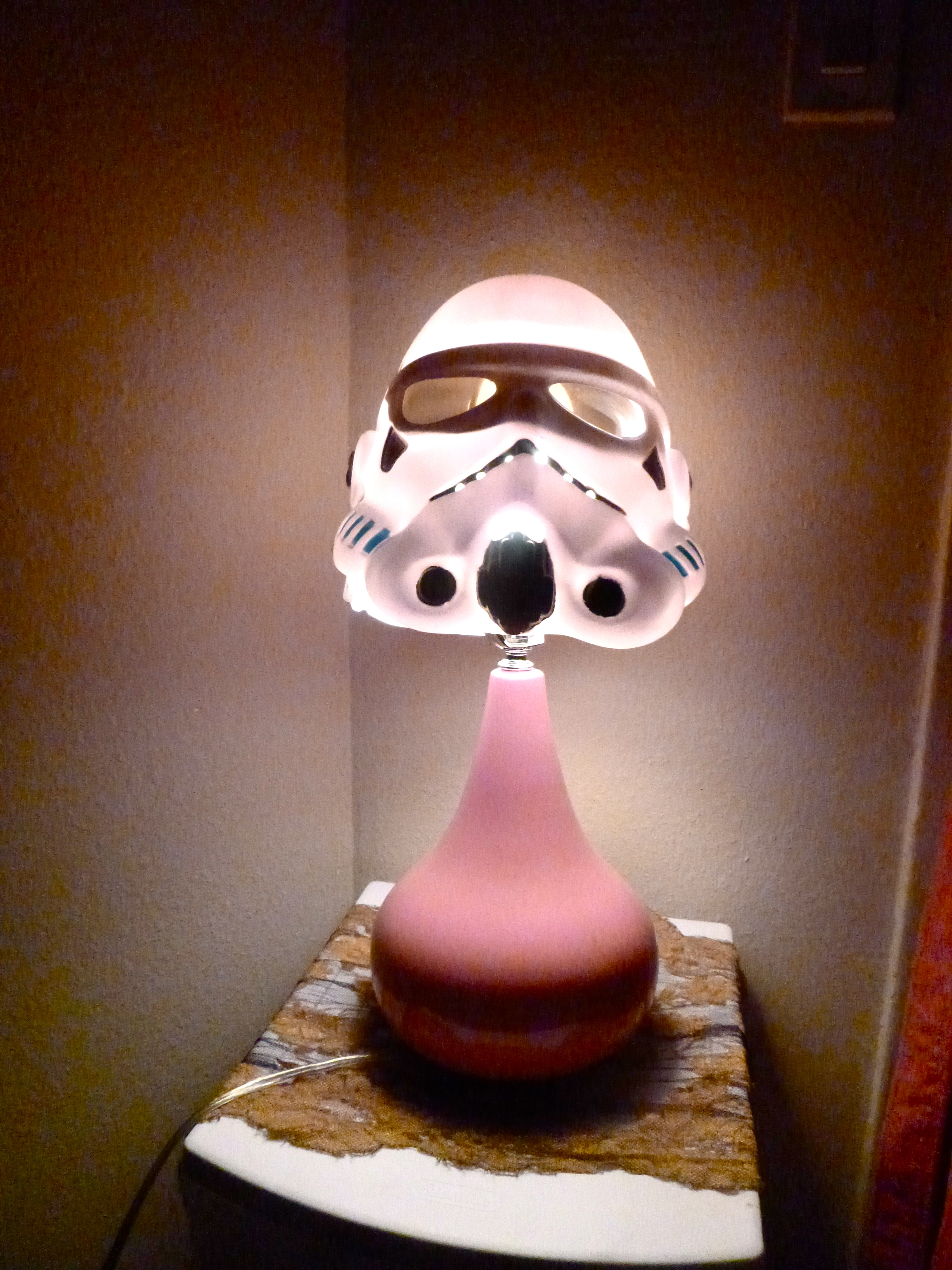 Stormtrooper Mask Lampshade Starwars inside proportions 3456 X 4608