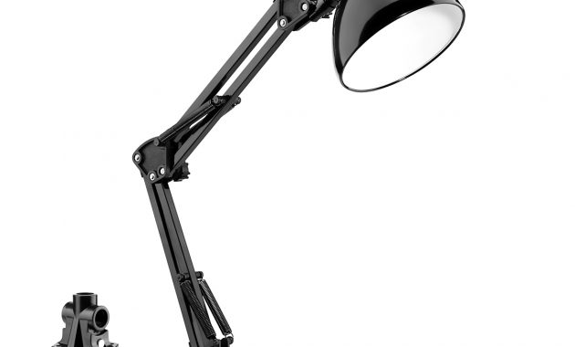 Swing Arm Desk Lamp C Clamp Table Lamp Flexible Arm Le with regard to size 1200 X 1200