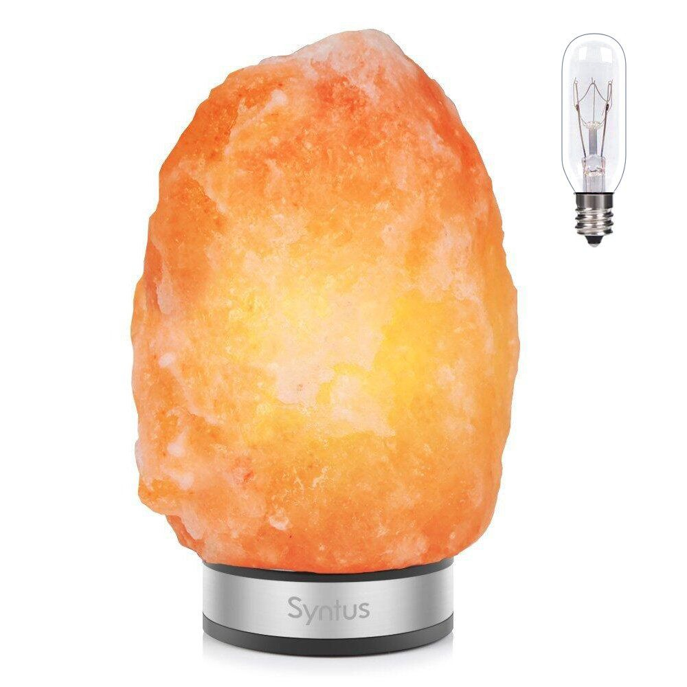 Syntus Himalayan Salt Lamp 8 11 Lbs Natural Pink Salt Rock Lamps regarding proportions 1000 X 1000