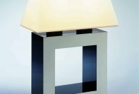 Table Lamp Contemporary Stainless Steel Madison Square for proportions 1396 X 1500