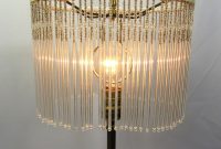 Table Lamp Shade Crystal Glass Custom Beads Handmade Oval Fringe for dimensions 1500 X 1232