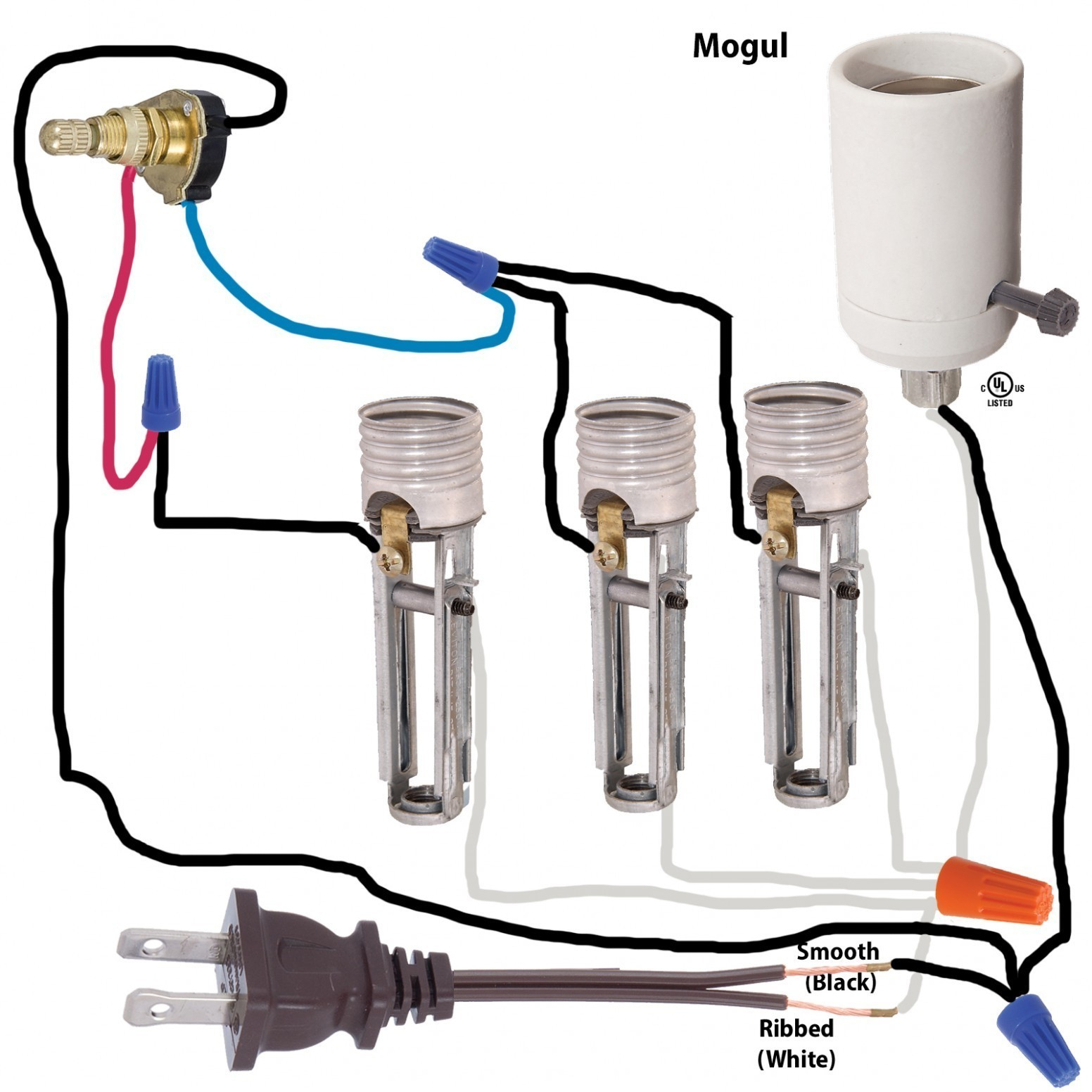 Table Lamp Socket Wiring Refrence Wiring A Table Lamp Switch Best with sizing 1552 X 1552