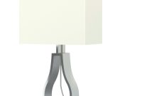 Table Lamps Klabb Table Lamp With Led Bulb Off White Shade Width 9 pertaining to measurements 2000 X 2000