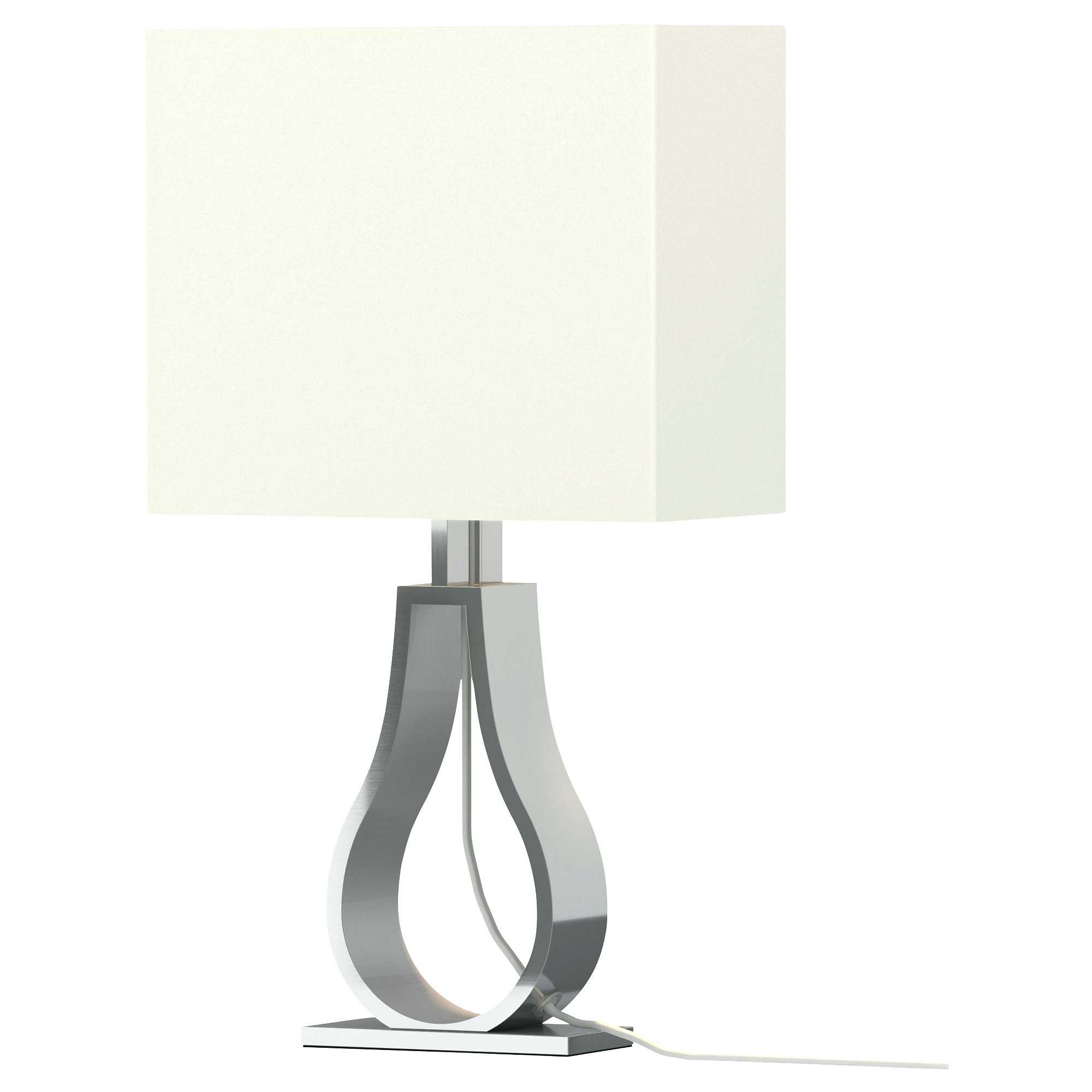 Table Lamps Klabb Table Lamp With Led Bulb Off White Shade Width 9 pertaining to measurements 2000 X 2000