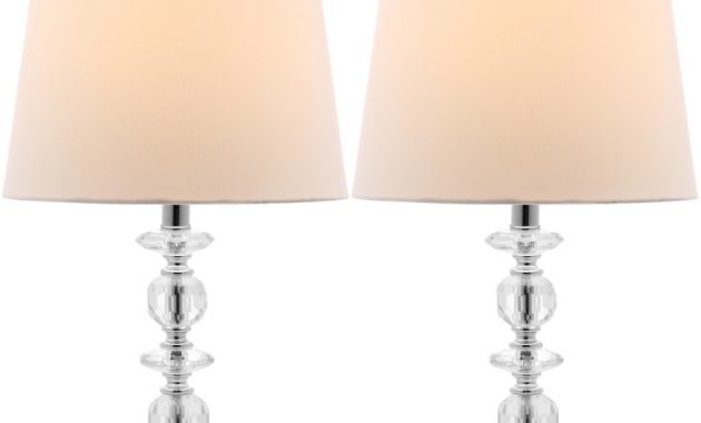 Table Lamps Set Of 2 Quad Stacked Crystal Table Lamps Best throughout sizing 1024 X 1024