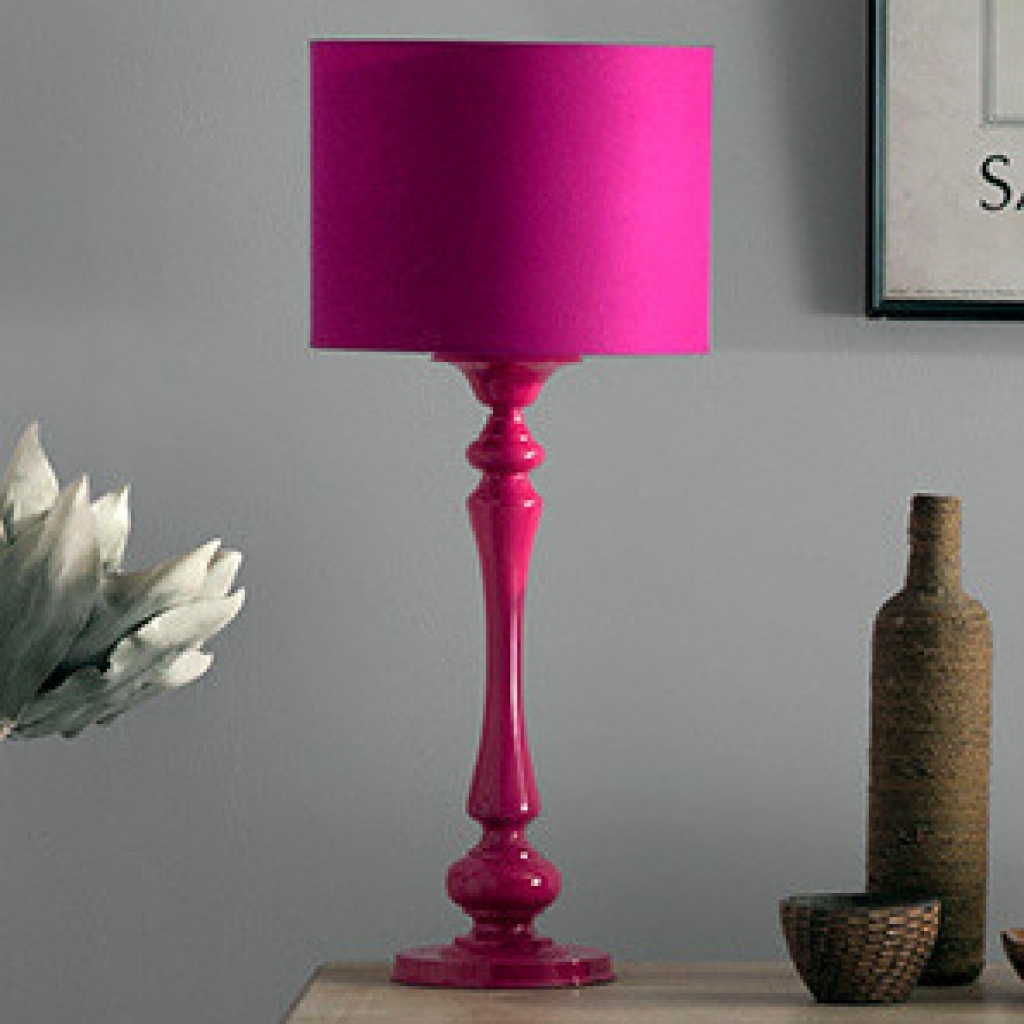 Fuschia Table Lamp Lamp Ideas Site