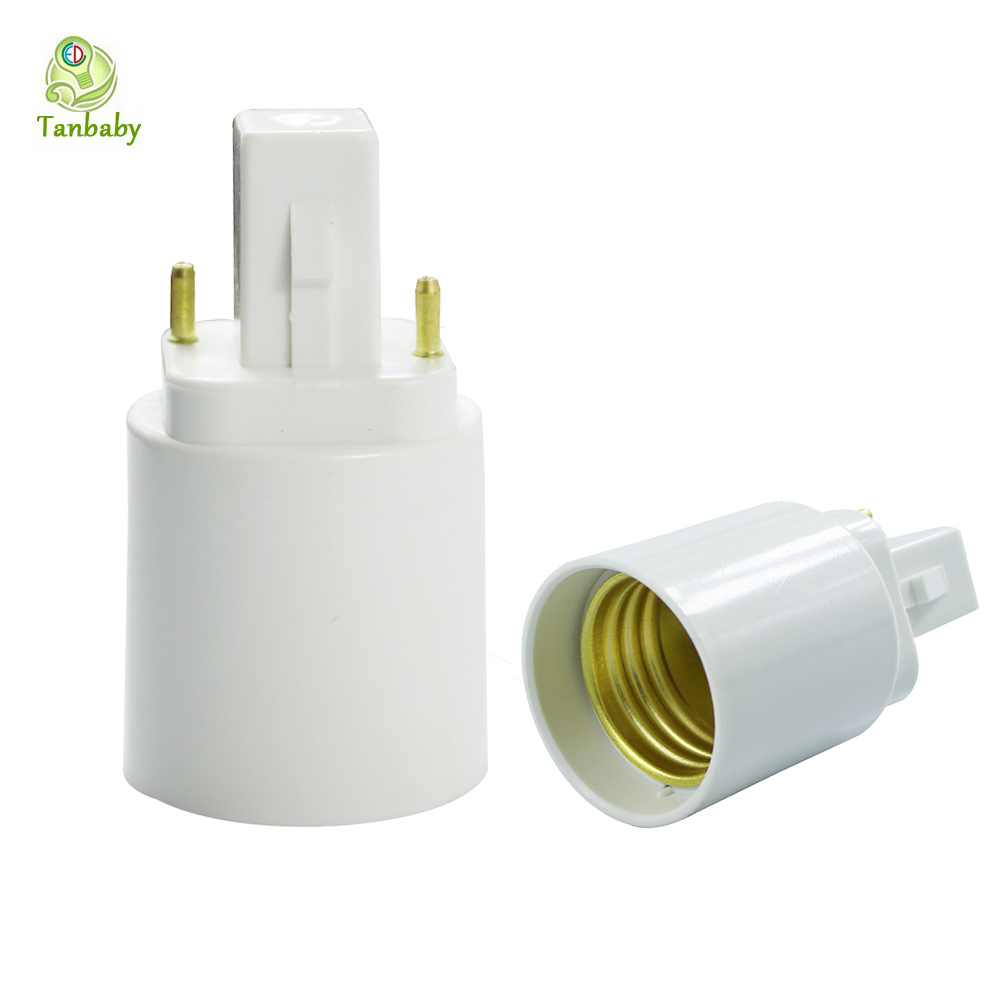 Tanba G24 To E27 Base Adapter White 2pin Base Fixture G24 To E27 intended for proportions 1000 X 1000