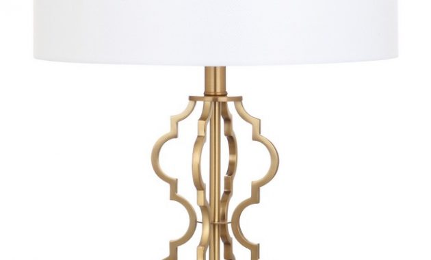 Tbl4003a Table Lamps Lightingsafavieh Inside 32 Inch Table Lamps with proportions 666 X 1200