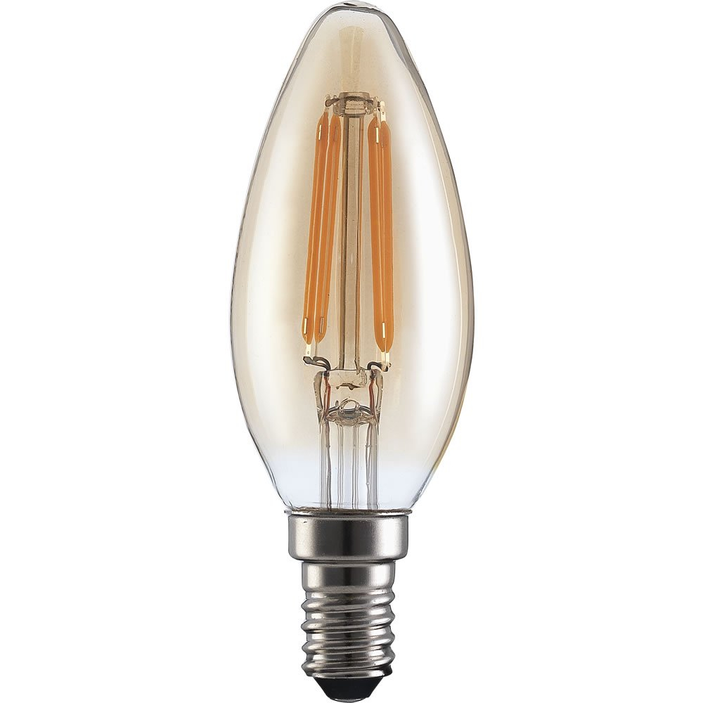 Tcp Vintage Led Bulb Filament Candle 4w Ses Wilko in proportions 1000 X 1000