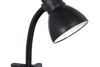 Tensor 12 In Adjustable Black 1 Light Gooseneck Clip On Desk Lamp for size 900 X 900