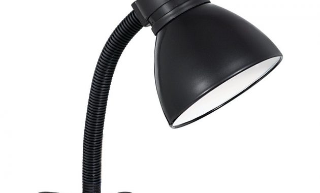 Tensor 12 In Adjustable Black 1 Light Gooseneck Clip On Desk Lamp for size 900 X 900