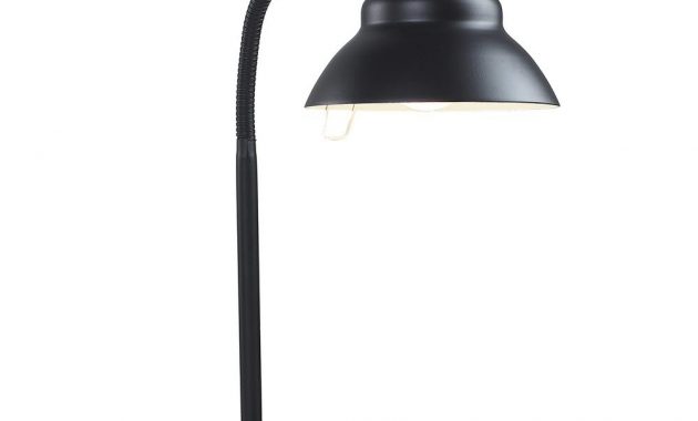 Tensor 21 In Black Metal Heavy Duty Desk Lamp With Led Bulb within size 1000 X 1000