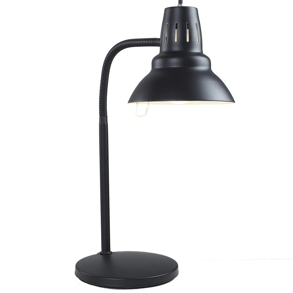 Tensor 21 In Black Metal Heavy Duty Desk Lamp With Led Bulb within size 1000 X 1000