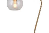 The Menlo Collection Floor Lamp In Brass From Threshold Has A Glass with regard to proportions 1560 X 1560