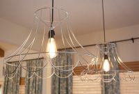 These Two Pendants Are Made From Wire Lampshades With Vintage Edison throughout dimensions 1280 X 960