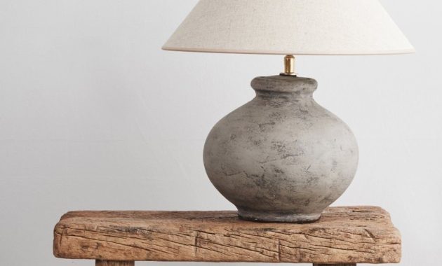 This Table Lamp Features An Unfinished Ceramic Base With An Empire in dimensions 1000 X 1000