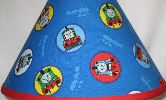 Thomas The Train Childrens Fabric Lamp Shadechildrens Gift intended for dimensions 1500 X 1125