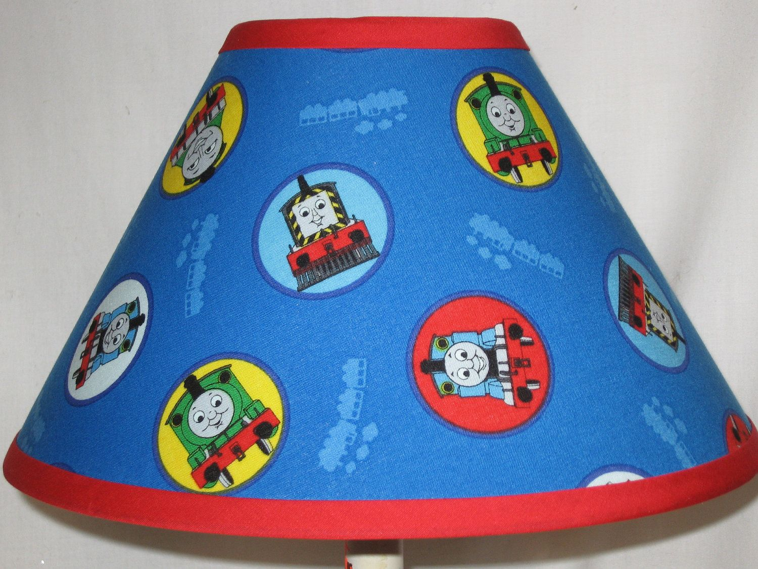 Thomas The Train Childrens Fabric Lamp Shadechildrens Gift intended for dimensions 1500 X 1125