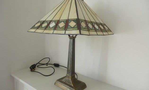 Tiffany Style Table Lamp Second Hand But Perfect Condition In inside sizing 1024 X 768