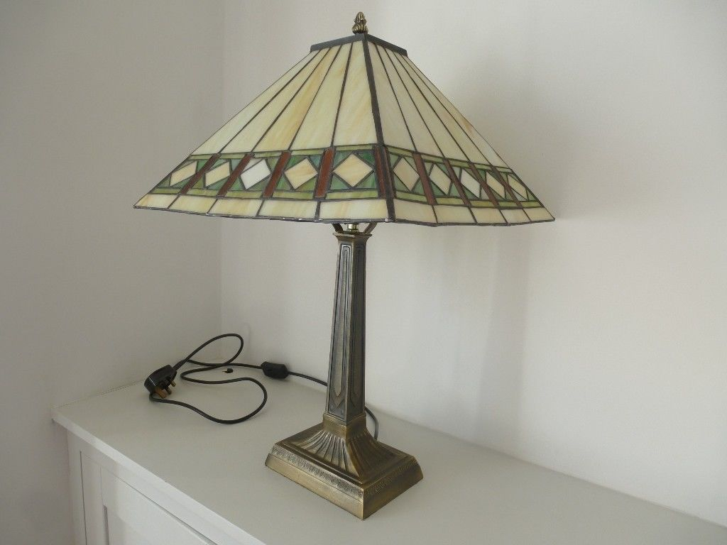 Tiffany Style Table Lamp Second Hand But Perfect Condition In inside sizing 1024 X 768