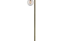 Titan Lighting 60 In Antique Brass Floor Lamp With Clear Glass for sizing 1000 X 1000