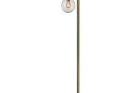 Titan Lighting 60 In Antique Brass Floor Lamp With Clear Glass pertaining to sizing 1000 X 1000