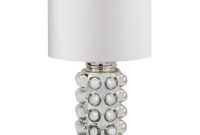 Titan Lighting Bubble 27 In Silver Mercury Glass Table Lamp Tn in proportions 1000 X 1000