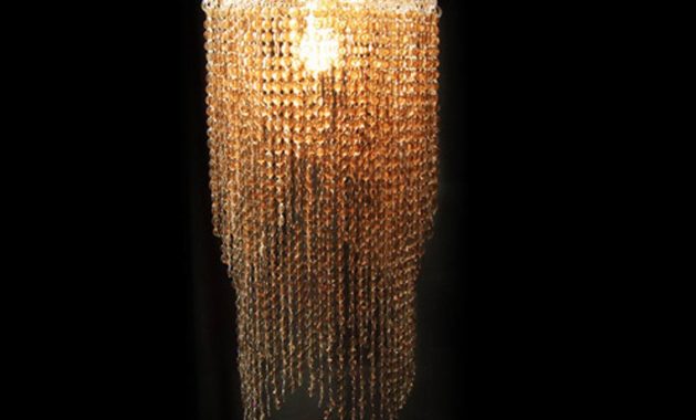 Topaz Layered Chandelier Lamp Shade Plastic Beads inside dimensions 1250 X 938