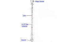 Torchiere Lamp Part Index in proportions 1777 X 2144