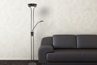 Traditional Father Son Uplighter Metal Floor Lamp In Painted Satin inside sizing 1000 X 1330