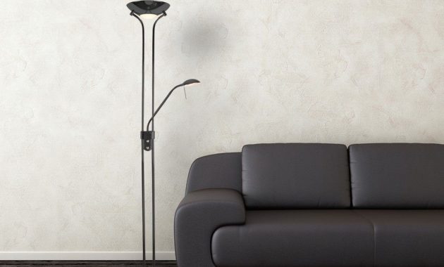 Traditional Father Son Uplighter Metal Floor Lamp In Painted Satin inside sizing 1000 X 1330