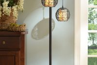 Triple Wicker Floor Lamp Floor Lamp Contemporary Design And within proportions 1178 X 2000