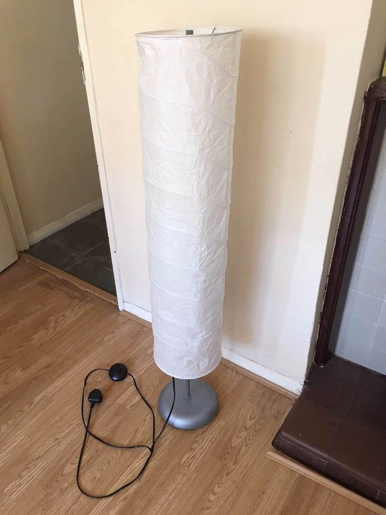 Tube Paper Floor Lamp In Wimbledon London Gumtree inside proportions 768 X 1024