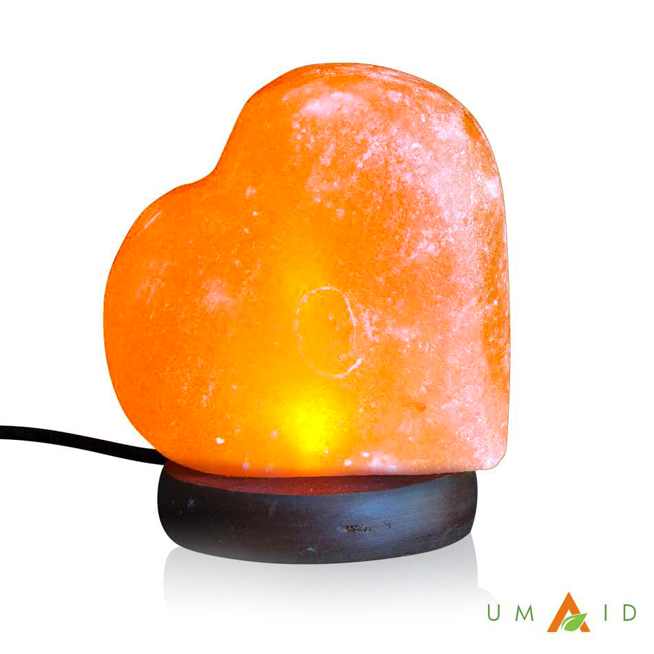 Umaid Himalayan Pink Salt Lamp Elegant Design Durable Neem Wood Base inside dimensions 950 X 950