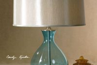 Uttermost 27862 1 Meena Glass Table Lamp In Blue pertaining to measurements 900 X 900