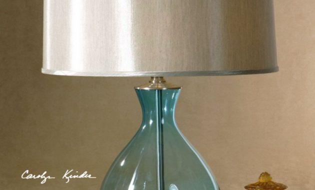 Uttermost 27862 1 Meena Glass Table Lamp In Blue pertaining to measurements 900 X 900