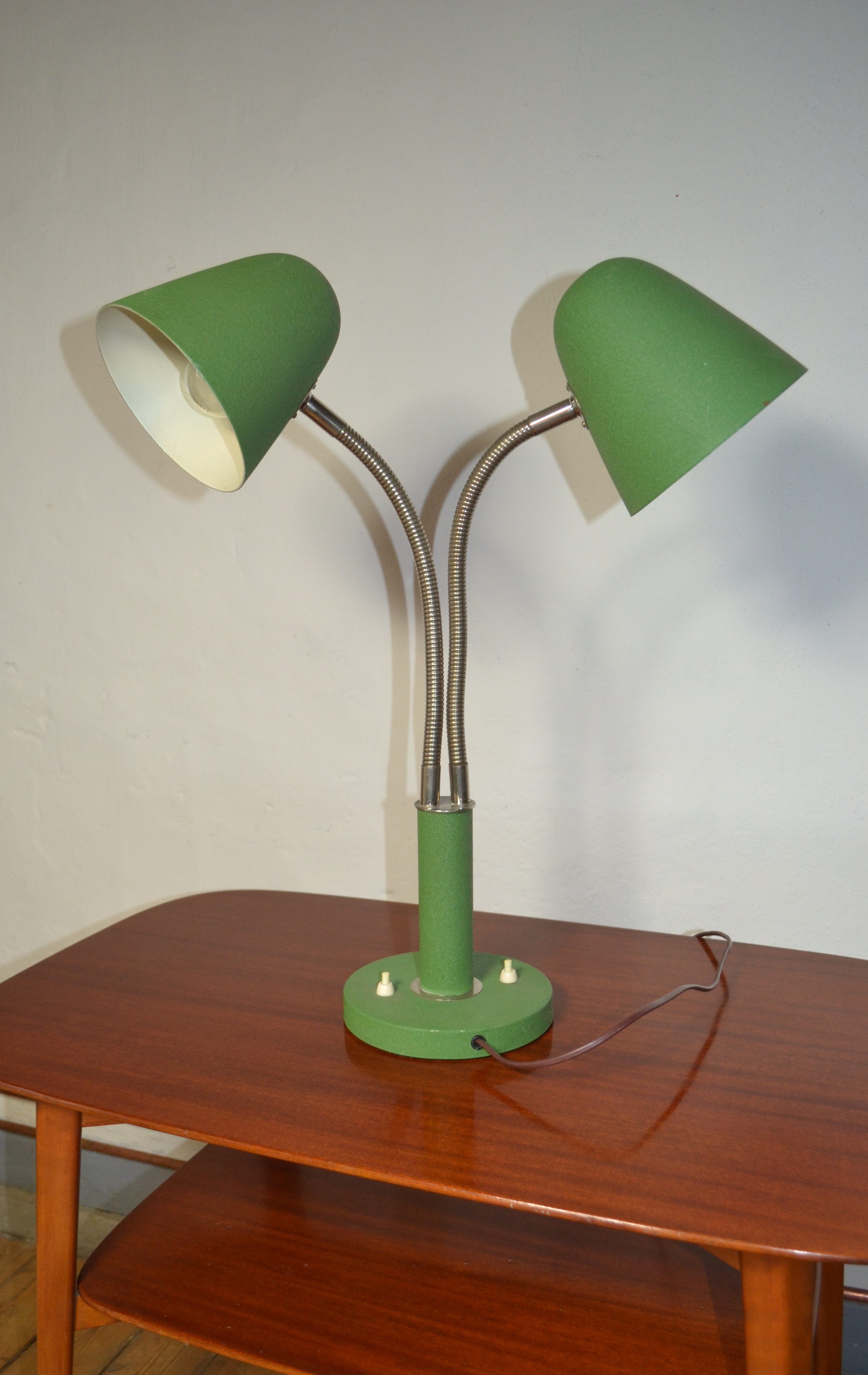 Vintage 2 Arm Adjustable Table Lamp Lisas Retro Design within measurements 2642 X 4184