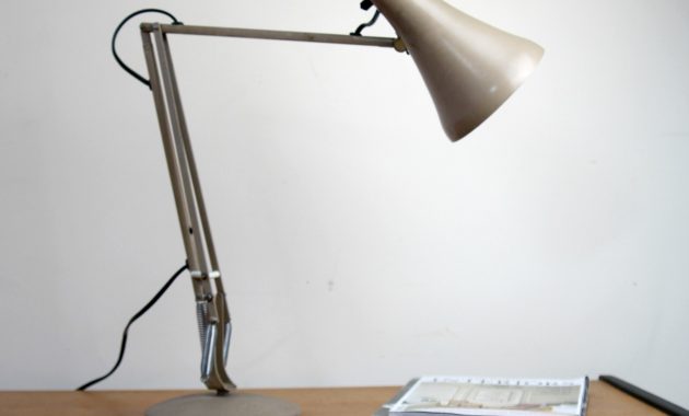 Vintage Herbert Terry Anglepoise 90 Desk Lamp In Tantaupe Vinterior pertaining to proportions 2166 X 2166